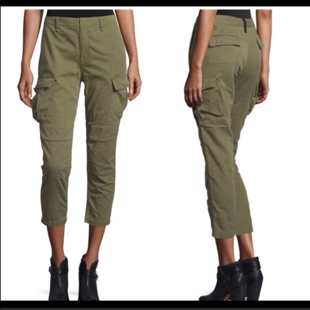 Rag & bone cargo pants size 31 Army green